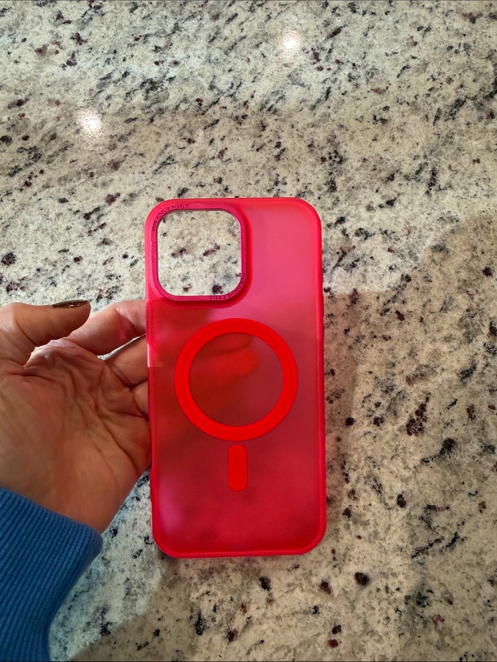 Hot Pink iPhone 16 Pro Max Case